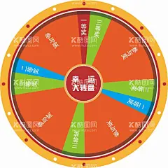 幸运大转盘  - 源文件下载【酷图网】幸运大转盘,转盘,抽奖转盘,圆盘,抽奖,幸运,抽奖圆盘,