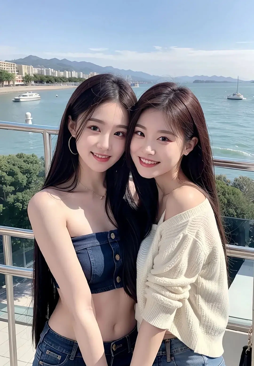 自拍的天奶茶发色_美女头像真人