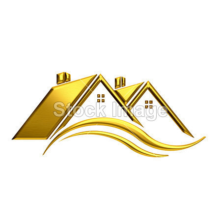 金房子房地产的形象#Logo# #商标#...