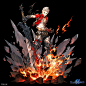 早贷久敏新作《Blade X Lord》设定图分享