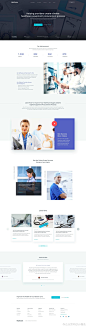 一款医疗类平台的官网首页设计作品 Mydiicare -Healthcare Providers by Kukuh Andik ​​​​