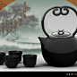 设计家闪购网/前门茶具-墨韵