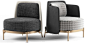 Minotti Tape Armchairs