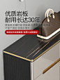轻奢鞋柜家用门口大容量现代简约入户玄关柜客厅岩板储物柜小户型