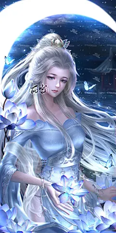 古风女插画