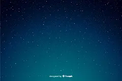 矢量星空星云流星插画背景