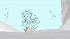娜子鸡块采集到动画-走/跑/跳