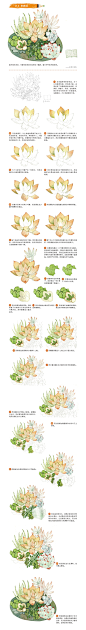本案例摘自人民邮电出版社出版、爱林文化主编的《以水为媒 水彩画入门完全自学教程》http://product.dangdang.com/23858588.html