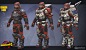 Crimson Lance low-poly model