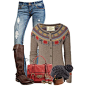 Winter Sweater, created by tmlstyle on Polyvore