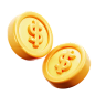Coin  3D Icon