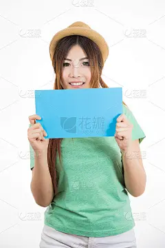 名片和空白标志