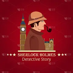 侦探,福尔摩斯,分离着色,秘密,商务,图像,英格兰,巨大的