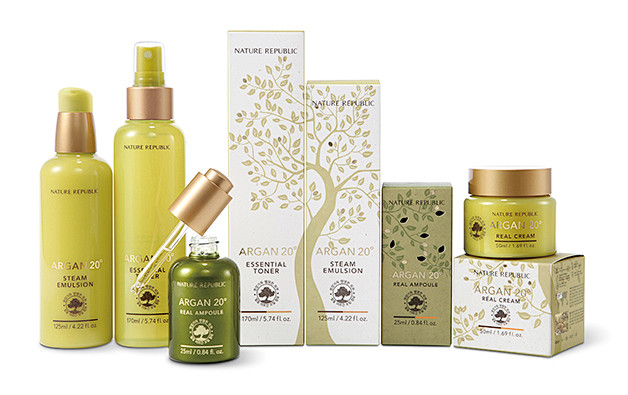 Argan 20° 抗衰老护肤包装设计 ...