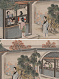 每日一画276｜孙温绘红楼梦7｜凤姐醉闹宁国府