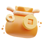 Money Bag  3D Icon