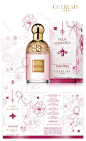 fora rosa guerlain limited edition. design : delo france PD