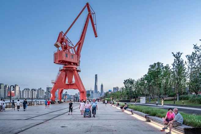 杨浦滨江公共空间二期设计，上海 / 大观...