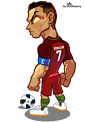 cristiano ronaldo mascot design