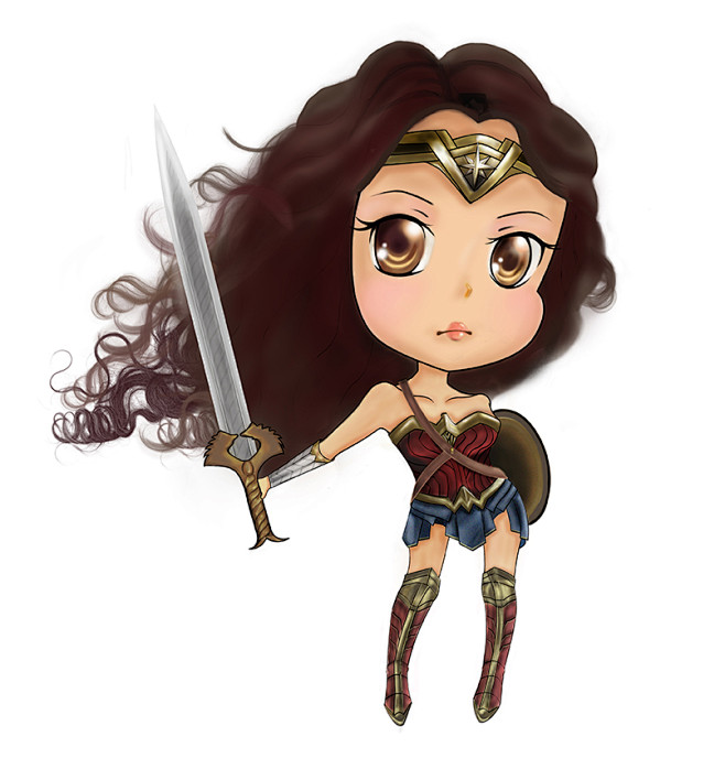 神奇女侠的100种美