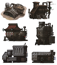 馨语cc采集到物件设计--建筑(现代&科幻)
