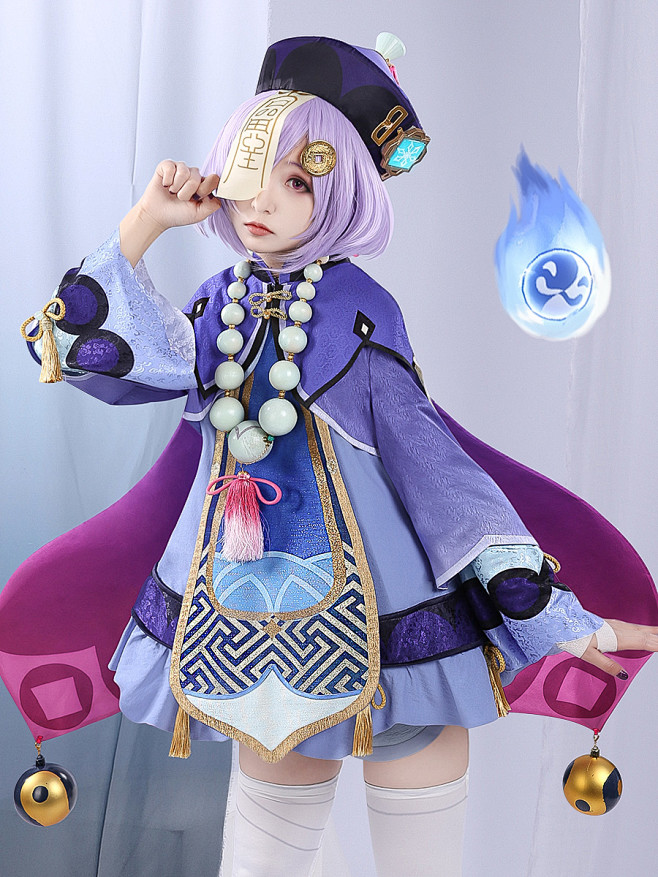 三分妄想原神cos七七cosplay女装...