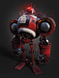 Red robot, Shuai Guo : base on the concept of CreatureBox
 
