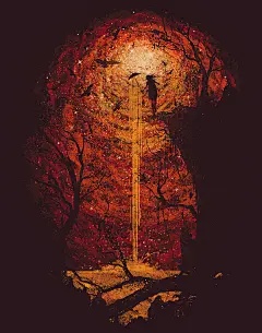 绝美的夜色 - Robson Borges 的插画7