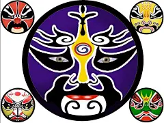 京剧脸谱-紫 (9)