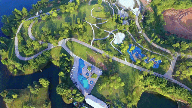 成都麓湖 · 麓客岛/成都维度景观设计_公共空间_景观案例_园景人-花瓣网
