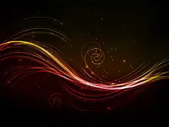 流动炫光桌面壁纸_百度图片