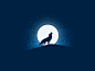 Wolf 狼 #图标# #UI# #扁平化# #色彩# #清新#