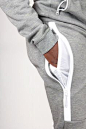 Nike, Tech Fleece Pants 1MM - carbon heather/white