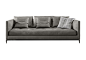 Andersen Slim 103 Quilt Sofa Minotti - Milia Shop