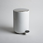 Norm Architects Pedal Bin - white or black