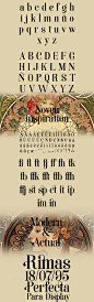  Soria Nouveau 衬线设计字体下载