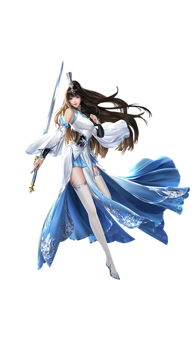 仙侠 武侠 美女 -花瓣网