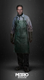 Metro Exodus - Yamantau Doctor, Anastasiia Tkach : This character concept art and head overpaint done for Metro Exodus. <br/>In-game model made by Gottsnake:<br/><a class="text-meta meta-link" rel="nofollow" href="h