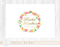 Photography Logo Design Floral Logo Boutique logo Decor Logo Watermark Logo Wedding Logo Gold Foil Logo Rustic Logo