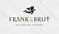 FRANK & BRUT - hot dogs and champagne 美食餐厅品牌视觉形象设计-古田路9号
