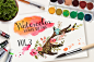 Watercolor flower DIY pack Vol.3 - Illustrations - 1