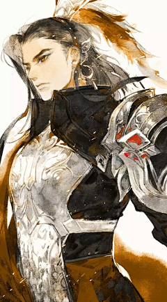 画心通明采集到线稿（男）