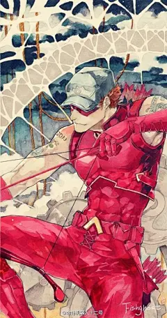 法外者_魚鬼_DC圈插画_网易GACHA二次元社区 #超级英雄# #壁纸# #美男# #插画# #欧美# #背景#