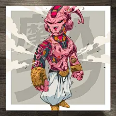 超炫酷的七龙珠机械动漫人物插画 ​​​​
