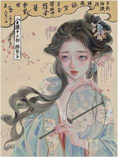 好看的画（女）-花瓣网|陪你做生活的设计师 | ur drawing of a humble serene face in the style ...