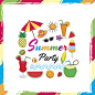 summer party icon
