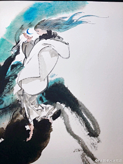 海狸哟采集到水彩
