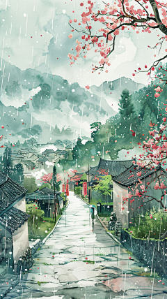 凉拌面FE采集到江南烟雨