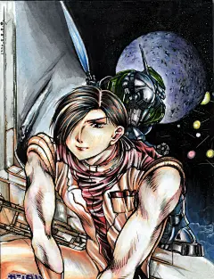 新UC世纪（动漫）手绘漫画插画国产原创卡通