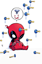 Skottie Young可爱的儿童超级英雄插画